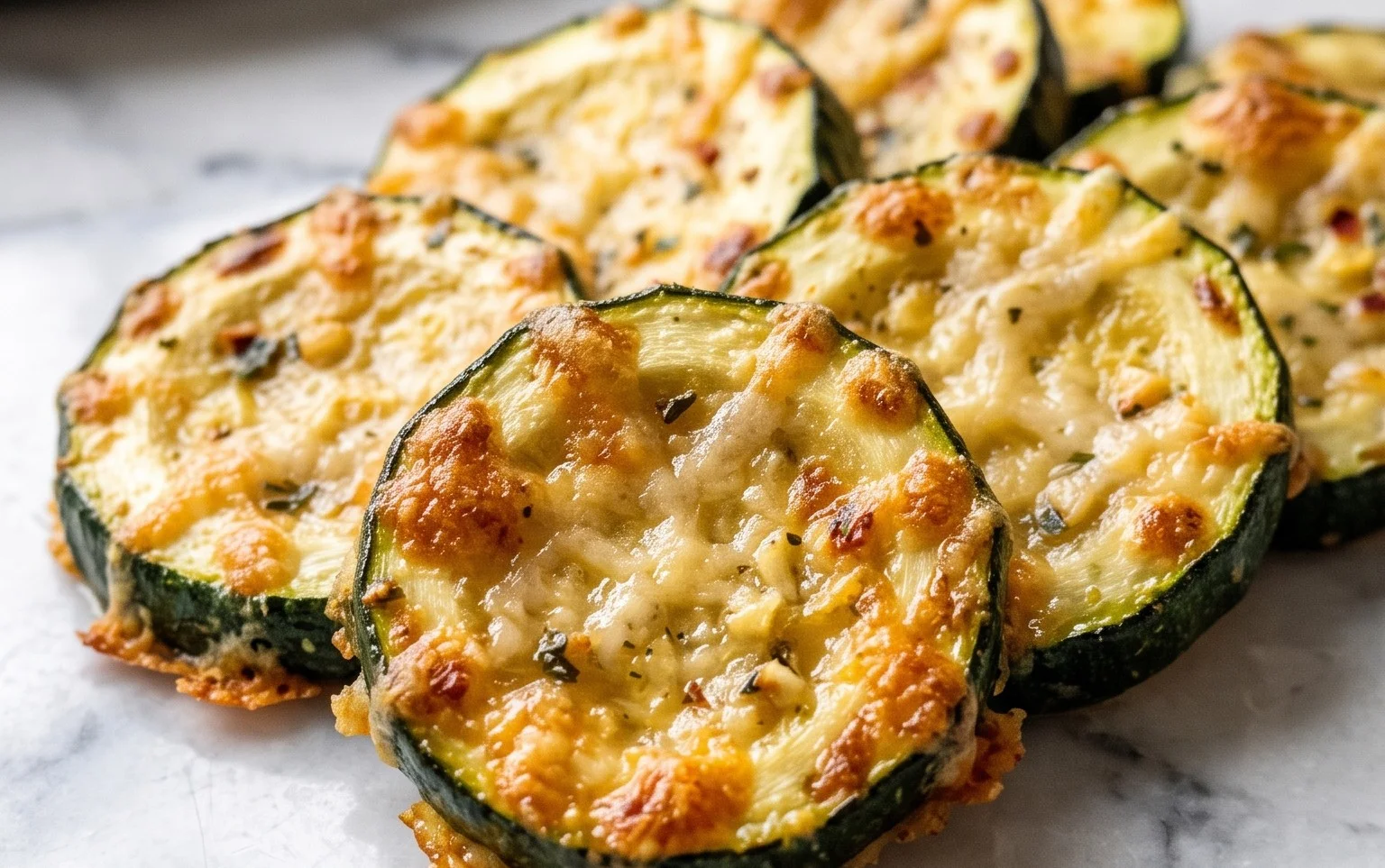 Oven Roasted Parmesan Zucchini
