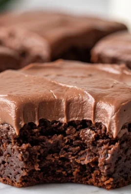Zucchini Brownies with 1 minute Frosting!