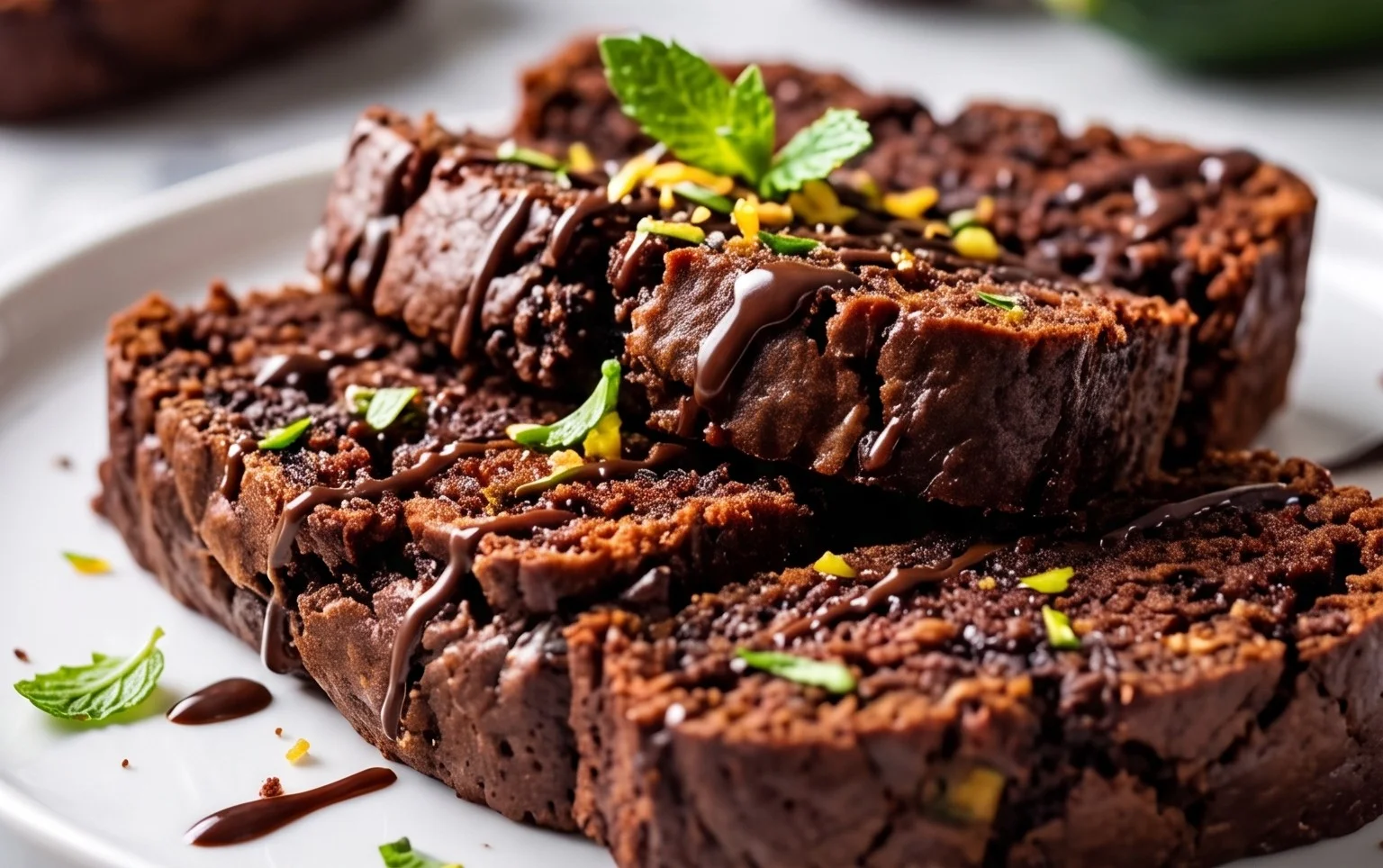 Double Chocolate Zucchini Bread